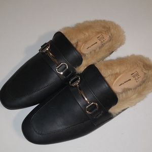 Fur Lined Mules